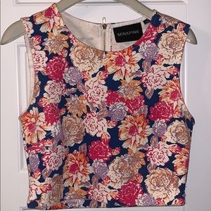 MINKPINK floral vest